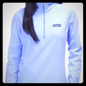 Patagonia women M micro D quarter zip pullover
